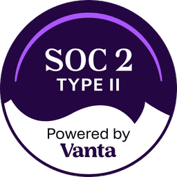 SOC 2 Type II · Powered by Vanta