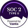 SOC 2 Type II · Powered by Vanta